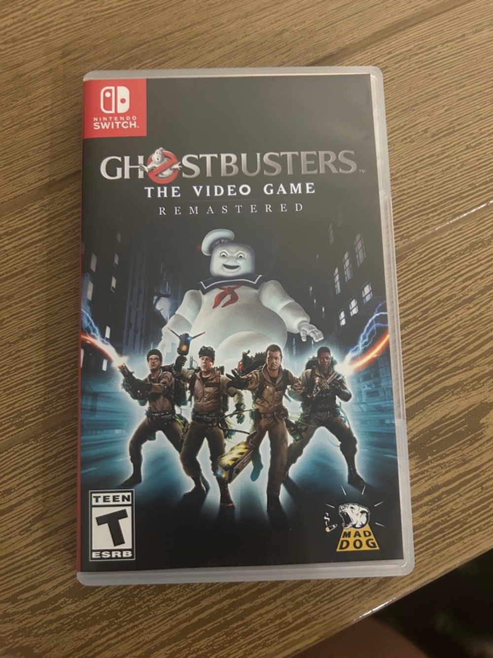 Nintendo Switch Ghostbusters: The Video Game Remastered - Black & White Cover